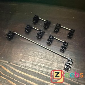 Lubed and Wire-balanced TX "ap" Stabilizers (clip-in,screw-in, or Plate Mounted) (rev.4) for Custom Keyboard Building - Etsy