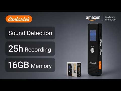 Mini Voice Recorder: 500H Recording, 15H Battery, Voice Activation — Must-Have!