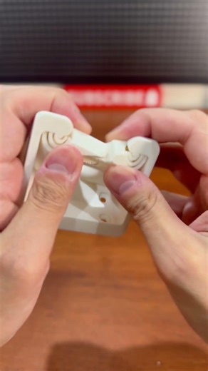 3D printed spring loaded towel holder #3dprinting #satisfying #diy #asmr