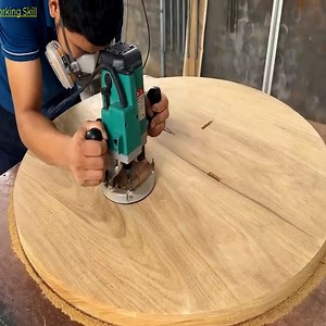 85K views · 984 reactions | Build a Sturdy Dining Table Set for 6 People from Hardwood | Woodworking Skill | Facebook