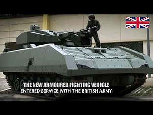 The new world leading armoured fighting vehicle has entered service with the British Army