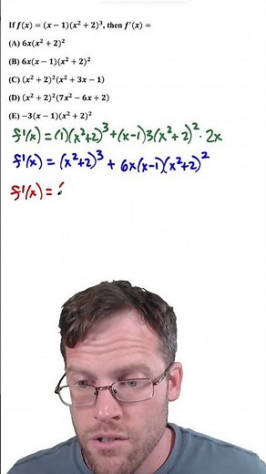 The Calculus Is Easy… The Algebra Is the Hard Part
