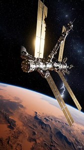 41K views · 547 reactions | Big ISS passing over red planet! | Space Fact | Facebook