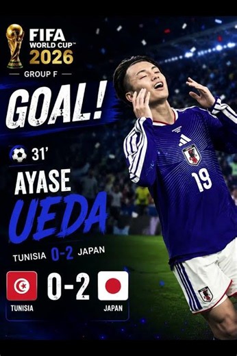 🇯🇵 Japan 4–0 Tunisia | FIFA World Cup 2026 Group F | Full Match Highlights