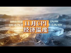 11月CPI数据，读懂中国经济的真实温度 #CPI #PPI #通货膨胀 #通货紧缩 （2025年12月特辑）