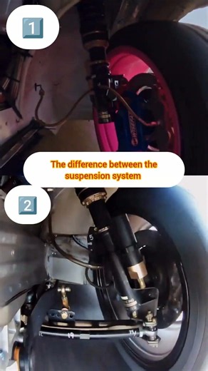 Cheap vs Expensive Suspension: Can You SEE the Difference? #shorts