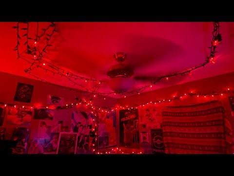 Red Room IV. Decorating My Bedroom Fully With Red LED Lights