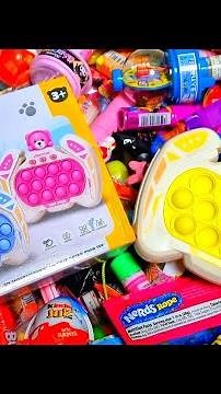 Satisfying with Unboxing & Review of Fast Push Pop It Game Electronic Fidget Toy ASMR