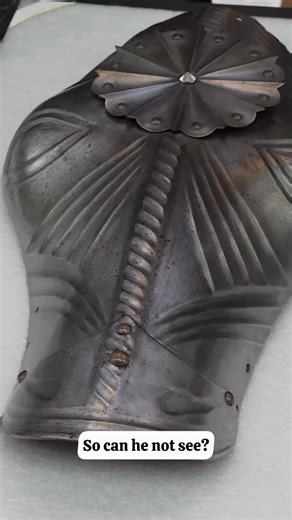 Adam Savage on Instagram: "How did knights protect their horses in battle? At @metmuseum, assistant curator Marina Viallon takes #AdamSavage through some EXTRAORDINARY examples of medieval horse armor, including this headpiece that completely covers the horse’s eyes! Full video at YouTube.com/tested #horse #armor #knights medieva"