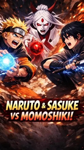 Naruto & Sasuke vs Momoshiki | Titan Power Awakened 🔥#Naruto #Sasuke #Momoshiki #NarutoEdit#Boruto