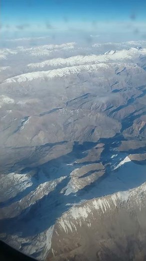 Zagros Mountains in Persia from Air | کوه های زاگرس از آسمان