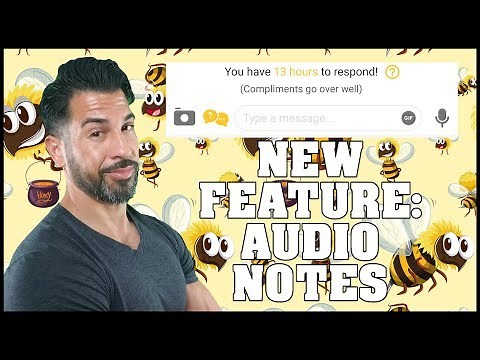 🐝NEW Bumble Feature "Audio Notes" (April 2020)🐝