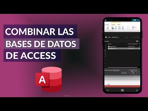 ¿Cómo unir o combinar las bases de datos de MICROSOFT ACCESS fácilmente?