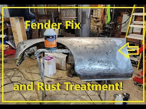 Transform your classic car: Fender repair with Rust Mort