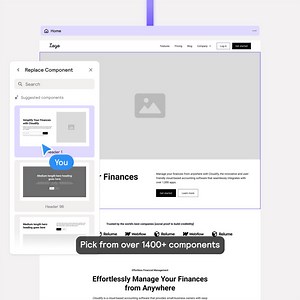 This is the fastest way to build structured, scalable sites with AI. ⚡️ → Plan with smart sitemaps → Generate layouts and copy → Export to your favorite tools Use our 1000 component library to ship your designs with quality, speed, and consistency. Try Relume Today! | Relume