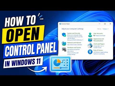 How to Open Control Panel in Windows 11