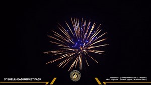 3" Shellhead Rockets | Big Rockets | Zeus Fireworks - Available from Dynamic Fireworks