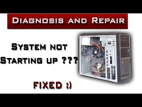 PC not starting up ??? | Dead PC Diagnosis and Repair