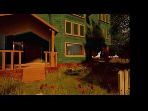 Hello Neighbor Pre-alpha | How to get into basement without entering basement at beginning of game