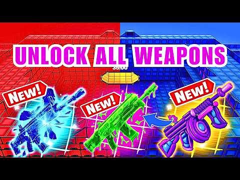 Unlock All WEAPONS + Admin Remote in GOATED RED VS BLUE Fortnite (Goated red vs blue Codes)