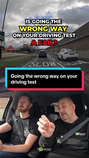 Navigating the Wrong Way on Your Driving Test