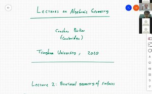Caucher Birkar: Lectures on Algebraic Geometry 2