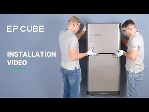 EP Cube Residential Energy Storage System - Easier and Faster Installation