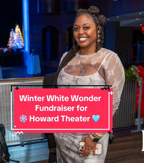 A night to remember 🤍❄️ Winter White Wonder lit up the season in all-white style—bringing community, culture, and purpose together in support of the Howard Theatre Foundation The energy was unmatched and the mission was clear: celebrate legacy and give back. Relive the moments, the music, and the magic—and if you love recaps like this, follow my page for more #dmvevents , culture, and community highlights! #WinterWhiteWonder #HowardTheatreFoundation #DMVEvents #FundraiserRecap #DJQuickSilva #Wi