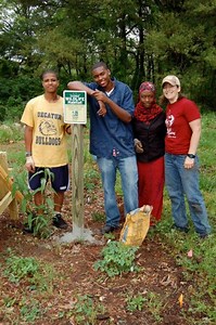 Decatur HS Pollinator Garden Dedication