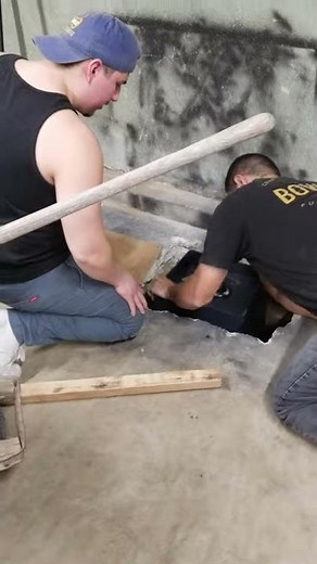 Amsec floor safe installation