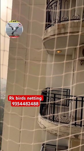 Anti Bird Net Installation | Best Quality Work 👌