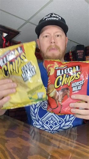 Maggot Cheese and Horse Meat flavored Chips! Illegal chips! #spicekingdom #cravingcapsaicin #exoticchips | Craving Capsaicin