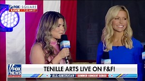 21K views · 371 reactions | Country superstar Tenille Arts joins FOX & Friends for the All-American Summer Concert Series, and gives a sneak preview of her brand new album, Girl to Girl. | Fox & Friends | Facebook
