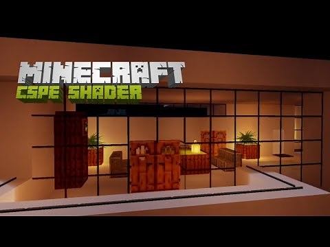 CSPE v3.0.0 Cinematic || Modern House + Lightning Review || MCPE 1.16