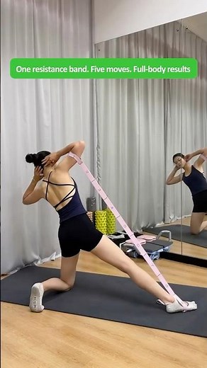 5 Resistance Band Exercises to Flatten Your Waist, Sculpt Glutes & Tone Shoulders