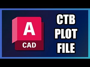 How to Add CTB Plot Style File in AutoCAD 2026 | Import CTB to AutoCAD