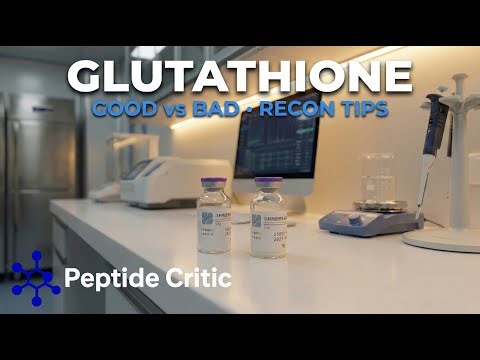 Glutathione (GSH) Sourcing + Reconstitution Tips: How to Spot Quality and Avoid Bad Stuff