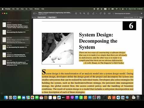 9. System Decomposition