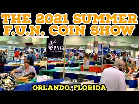The 2021 Summer F.U.N. Coin show in Orlando! What a MASSIVE event!