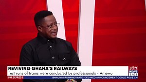 3 comments | Reviving Ghana's Railways: Government's intention is to revamp the railway sector in Ghana - John Peter Amewu. #PMExpress | JoyNews | Facebook
