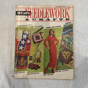 Vintage Mccalls Needlework & Crafts Magazine – Fall-winter 1972–73 Edition – Retro DIY Patterns Projects - Etsy