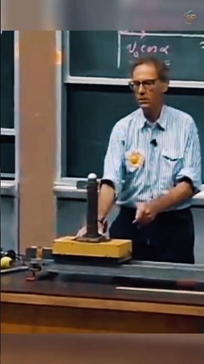 Golf Ball Physics: Acceleration vs. Projectile Motion | Prof. Walter Lewin Demo" #modernphysics