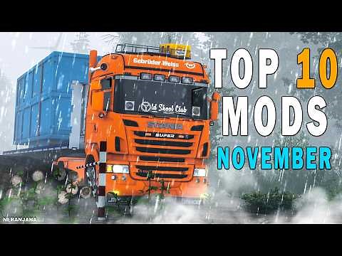 TOP 10 ETS2 MODS - NOVEMBER 2025 | Euro Truck Simulator 2 Mods