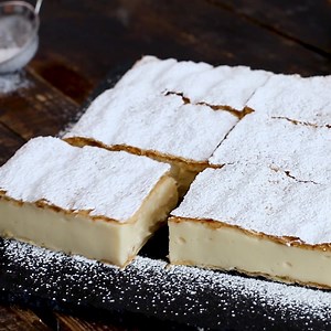 82K views · 2.2K reactions | Kremšnita - Krempita - Cremeschnitte - Vanilla Custard Cake - No matter how is called it is definitely a dessert you need to try at least once in a lifetime. Full recipe: https://bit.ly/32NhM1c | Home Cooking Adventure | Facebook