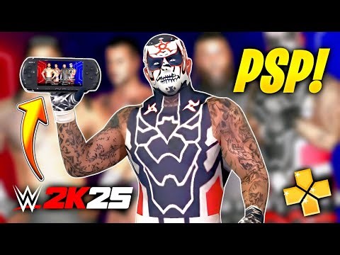 WWE 2K25: Last Time is Now – PSP Edition 🔥