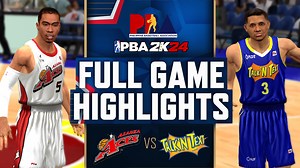 Alaska Aces vs Talk 'N Text Full Game Highlights on PBA 2K24! Jimmy Alapag vs LA Tenorio Classic Match up! Game Caster: Migz Lauron (c) Howard Galanga DC30 BJAYPEL2K BASKETPINAS2K Ehans2K | MHRLK