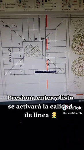 Calidad de línea en autocad LWDisplay #estudiantedearquitectura ##arquitectura #2023 #fyp #LoDescubriEnTikTok #paratii #parati #tutorial