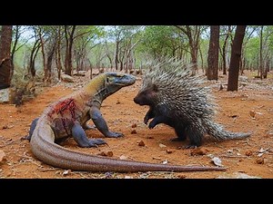 Porcupine vs Komodo Dragon: Defensive Adaptations in Nature’s Arms Race