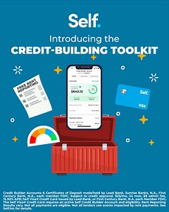 41 reactions | Your credit building toolkit has arrived! | Self | Facebook