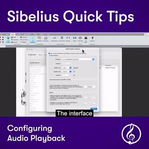 SIBELIUS QUICK TIP: Configuring Audio Playback MORE TIPS ▶️ bit.ly/sibelius-quick-tips #sibelius #quicktip #musicnotation #tutorial #avidsibelius #sheetmusic #composer #sibelius #avid #composing | Avid Sibelius | Facebook